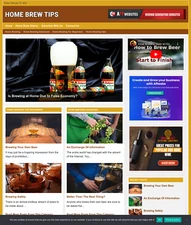 Home Brew Tips Website Business For Sale: Ready-to-Launch with Free Installation