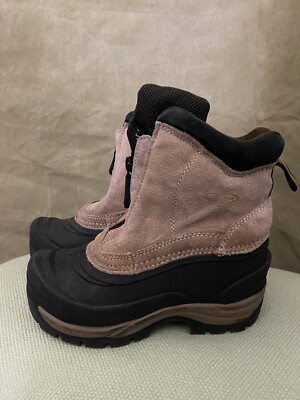 Champion Suede Cold Weather Footwear TIMBERLAND X CHAMPION PREMIUM Boots Black/RED Size 2 | eBay main image 3