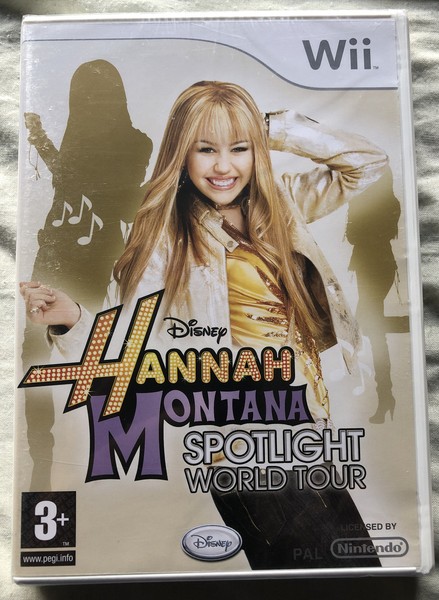 Disney Hannah Montana Spotlight Welt Tour Videospiel Nintendo Wii-image