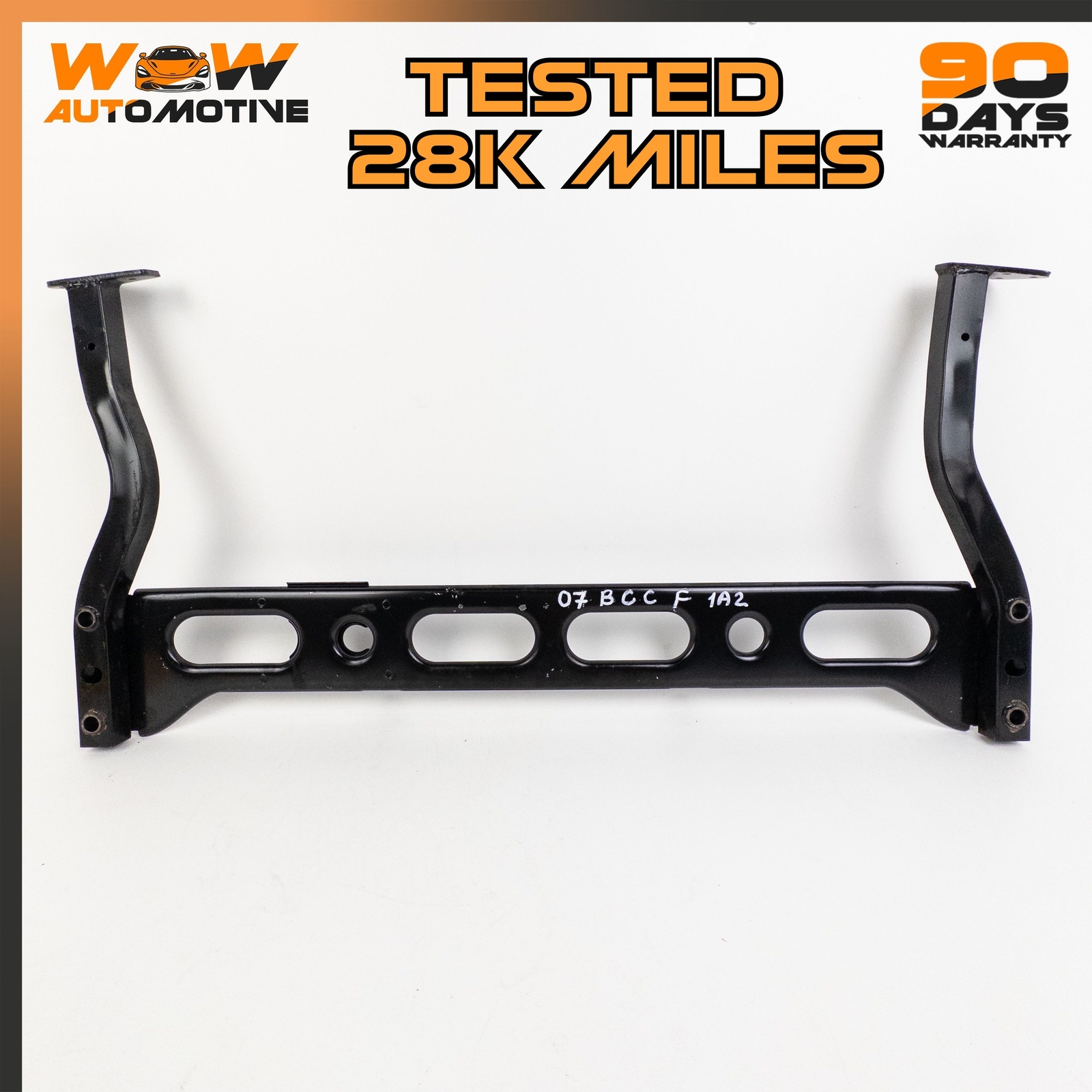 04-13 BENTLEY CONTINENTAL GTC GT CROSS MEMBER RADIATOR SUPPORT BRACKET BEAM OEM