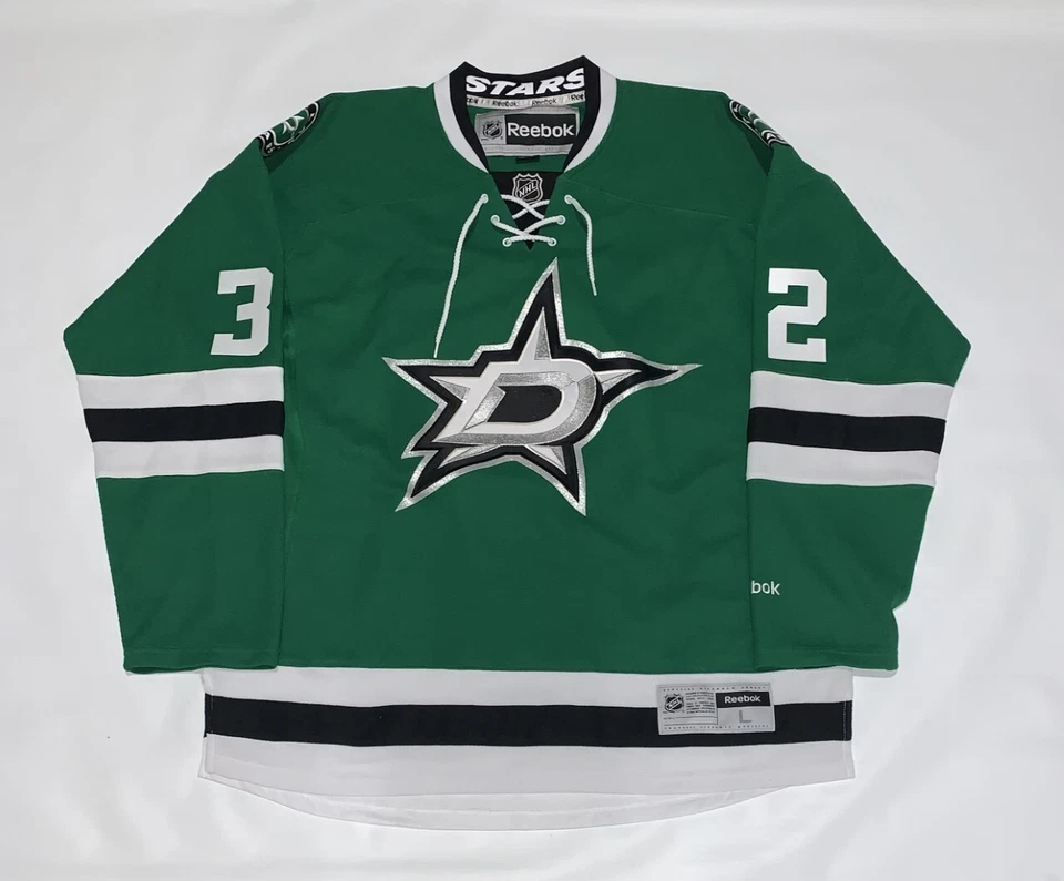 CAMISETA LOCAL FIRMADA POR KARI LEHTONEN DALLAS STARS #32 AUTOGRAFIADA CERTIFICADO DE AUTENTICIDAD JSA Foto 3 de 3