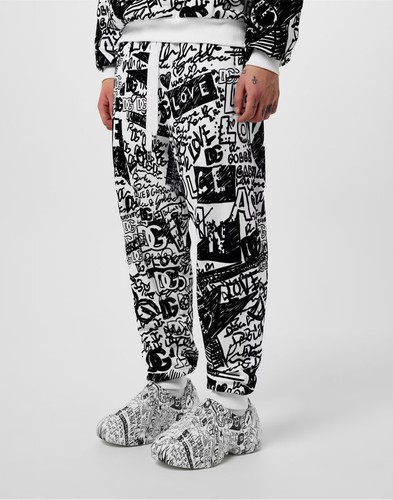 DOLCE & GABBANA TOY GRAFFITI SNEAKERS SCARPE UOMO MADE IN ITALY CS2113AE101HA4CE - Imagen 6 de 6