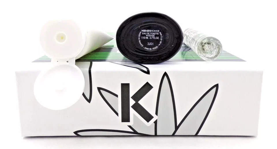 KENZO HOMME INTENSO SET DE REGALO 3 PIEZAS: EDT 110ML - SPRAY 10ML - GEL DE DUCHA 75ML Foto 4 de 4