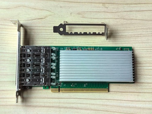 intel E810-XXVDA4 Ethernet 25GbE PCI-E 4-Port SFP28 Ethernet Network Adapter - Picture 2 of 4