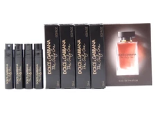 D&G DOLCE & GABBANA THE ONLY ONE EDP .8ml .02fl oz x 4 PERFUME SPRAY SAMPLES