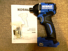 NEW Kobalt KID-124B-03 Brushless 24V 24Volt 1/4" Impact Driver - Bare Tool
