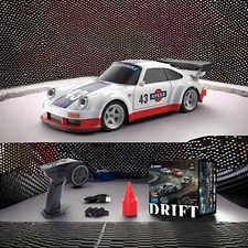 2.4G Mini RC Drift Car 1/43 Racing Vehicles Gyroscope 4WD RTR Mini Car Battery