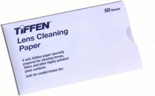 New Tiffen Lens Cleaning Paper 2.75 x 4.5" Sheets - 1 Pack of 50 sheets