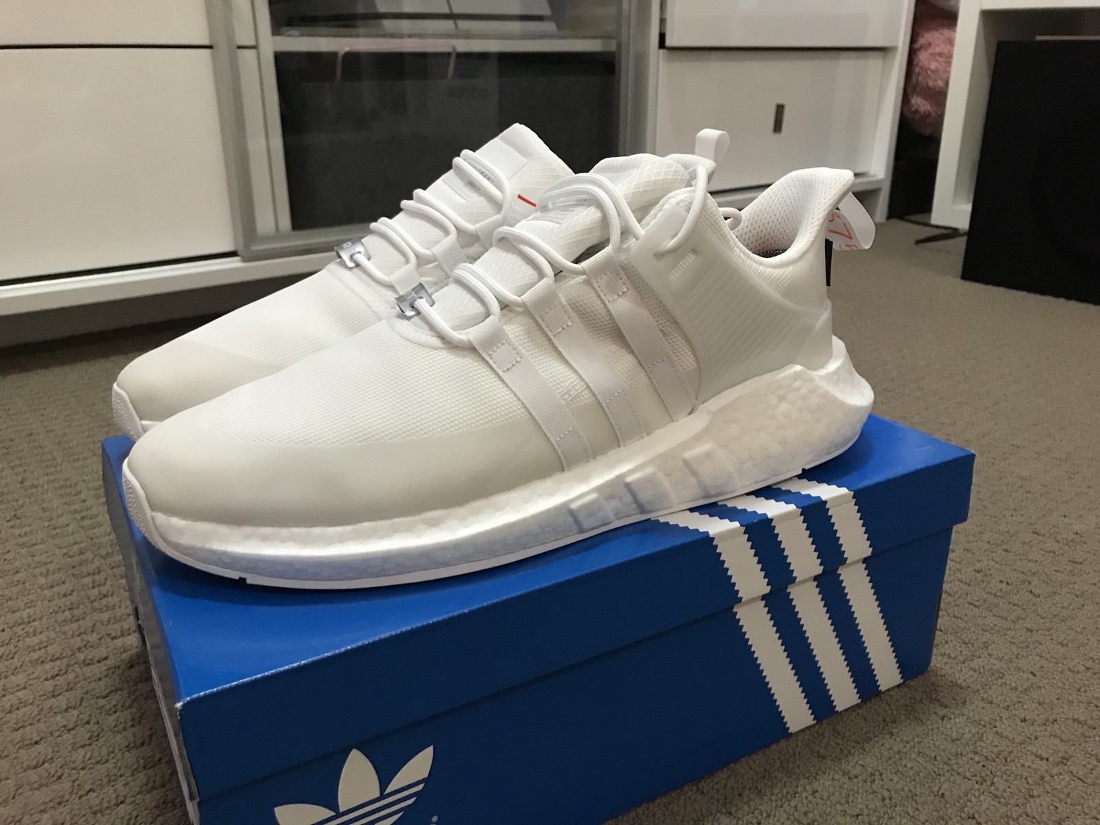 ADIDAS EQT BOOST 93/17 TRIPLE WHITE GORTEX SHOES SZ US11.5 NMD ULTRA EPIC REACT ADIDAS EQT BOOST 93/17 TRIPLE WHITE GORTEX SHOES SZ US11.5 NMD ULTRA EPIC REACT