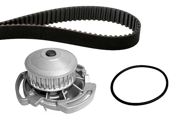 INA Wasserpumpe + Zahnriemensatz FüR VW Polo Golf III Vento Seat Ibiza II-image