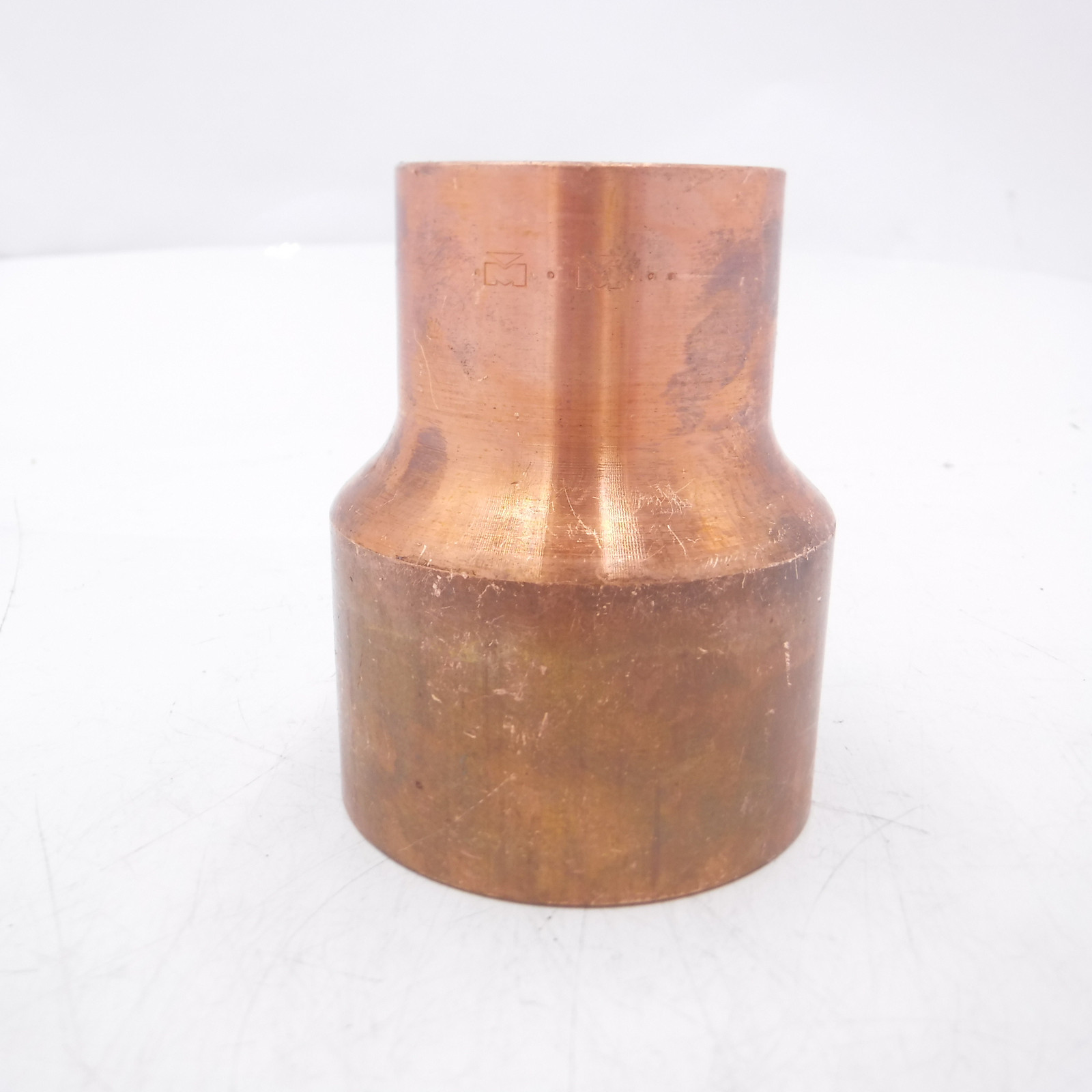 Mueller 3" x 2" Wrot Copper Pipe Reducer Fitting, C x C Solder Joint W01094