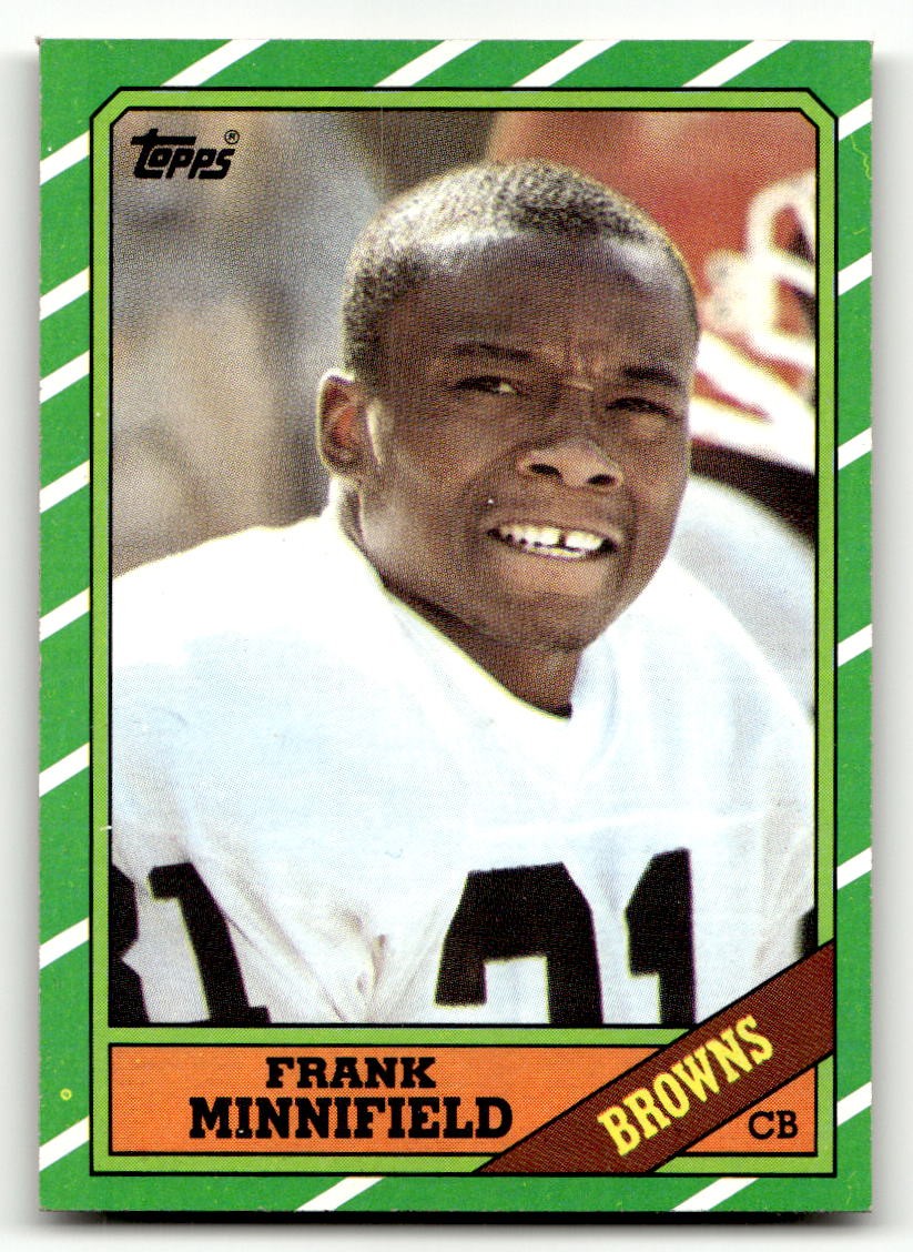 1986 Topps #198 Frank Minnifield