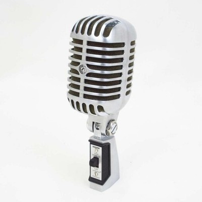 Shure 55SH Series II Iconic Unidyne Cardioid Dynamic Vocal Microphone XLR Geb...
