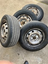4 Peugot Boxer Used wheels with tyres 215/70R15C with plenty of tread