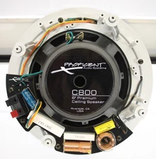 Proficient Audio Systems C800 8" Premium Ceiling Speakers 1- Pair NEW-Open Bx.-