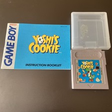 ebay® Auktion 336558709336 | Nintendo Gameboy Yoshi's Cookie Original Cartridge, Anleitung, Hülle Thumbnail of ebay® auction 336558709336 | Nintendo Gameboy Yoshi's Cookie Original Cartridge, Anleitung, Hülle
