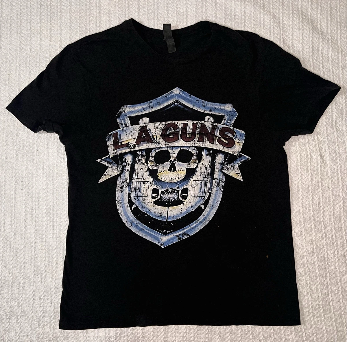 特価！1988年L.A.GUNSビンテージTシャツLサイズ 1988 L.A. Guns 'No Mercy' Tour T-Shirt - 5 Star Vintage