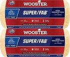 Wooster Genuine 7" Super/Fab 1/2" Nap Roller Cover 2-Pack, R240-7-2PK