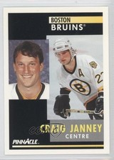 1991-92 Pinnacle French Craig Janney #57 0b4