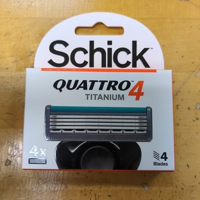 Quattro Cartridges, Titanium, 4 ct.