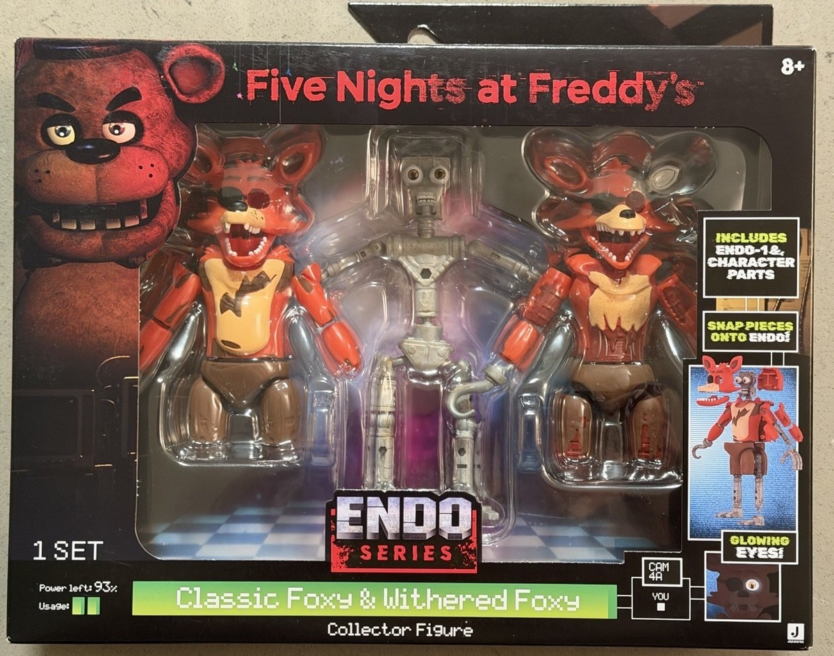 Five Nights At Freddys Jazwares Withered Foxy Endo Series 6