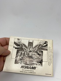 Batman Returns Manual Only NES Nintendo Entertainment System 1993