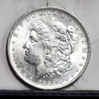1883-O Morgan Dollar - BU details, Toning (#61334-L)