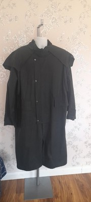 Walker and Hawkes Herren Wachs Stockman Regenmantel Größe Large grün 