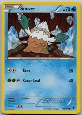 Snover 25/101 Common Plasma Blast LP Pokemon Card