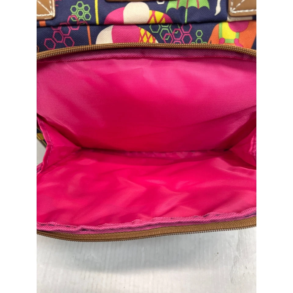 Bolsa de mano Lily Bloom Rolling Weekender Elephant Rain 20x10x13 Foto 3 de 4