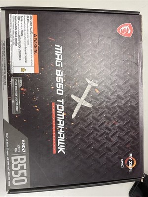 MSI MAG B550 TOMAHAWK Gaming Motherboard AMD MAG-B550-TOMAHAWK