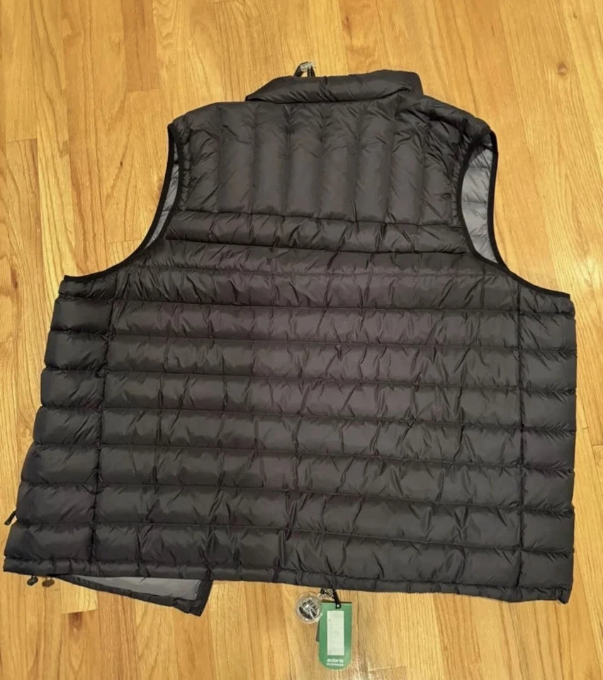 Solaris outerwear vest Puffer Jacket, men’s size 4XT Real DOWN Feathers - Image 2 of 4