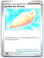 Jumbo Ice Cream 091/094 Uncommon Phantasmal Flames Pokemon Near Mint