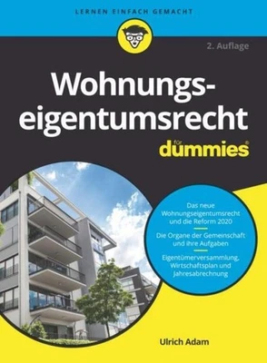 Wohnungseigentumsrecht für Dummies ~ Ulrich Adam ~  9783527718726 - Bild 1 von 4