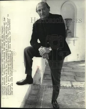 1975 Press Photo Producer Sam Speigel prepares movie of "The Last Tycoon"