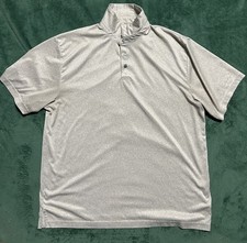 Ben Hogan Performance Golf Polo XL Gold Flower Short Sleeve Men's Shirt