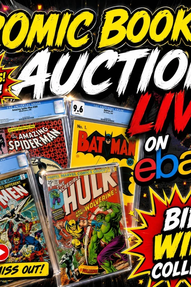 FIRST COMIC BOOK SHOW OLD & MODERN COLLECTORS