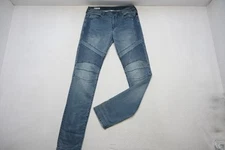 True Religion Rocco Jeans Relaxed Skinny Stretch Riveted Mens Sz 31 x 36
