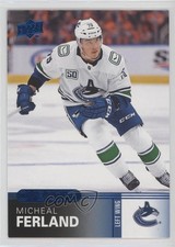 2019-20 Upper Deck Overtime Blue Foil Micheal Ferland #92 xp6