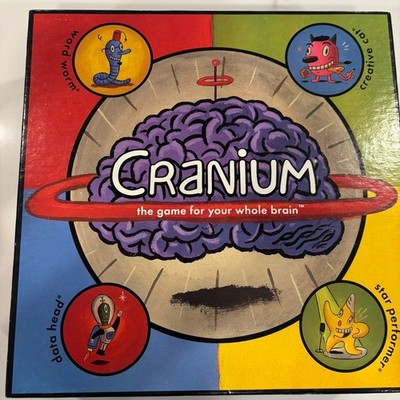 Cranium The Game For Your Whole Brain Board Game - COMPLETE w/clay