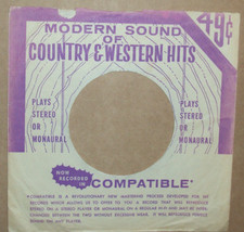 "Hits","Company Sleeve","Original","45rpm","7inch","Record","Vintage",,, ;0