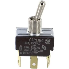 1PC CARLING TECHNOLOGIES 2GL57-73-XA Switch, Toggle, 250 VAC, 10 A, DPDT, 0.465