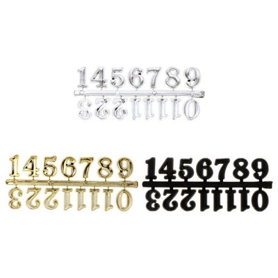 3 Sets Wanduhr Römische Ziffern DIY Wall Clock Kit Digitale Wanduhren