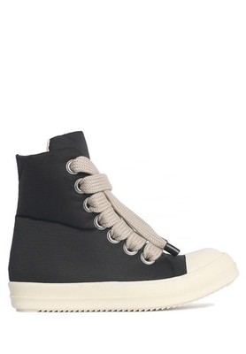 Rick Owens DRKSHDW Jumbo Race PUFFER Sneaker Black Milk DU01E3818 147543569 [U]