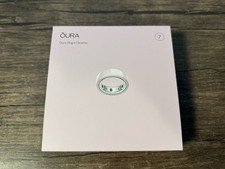 Oura Ring 4 Ceramic Petal Rose Tendre SIZE 7 NEW SEALED - JZ90-57459-07