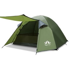 Family Backpacking Tent 2-3 Person Camping Tent with Mesh Ventilation System