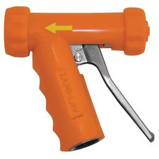 Sani-Lav N1a Pistol Grip Spray Nozzle, 3/4 In Fght, 5-1/2 In L, 150 Psi, 7 Gpm,