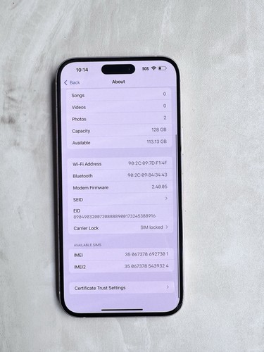 Apple iPhone 15 Plus 128GB | Pink | AT&T ONLY | Parts or Repairs - Afbeelding 4 van 17