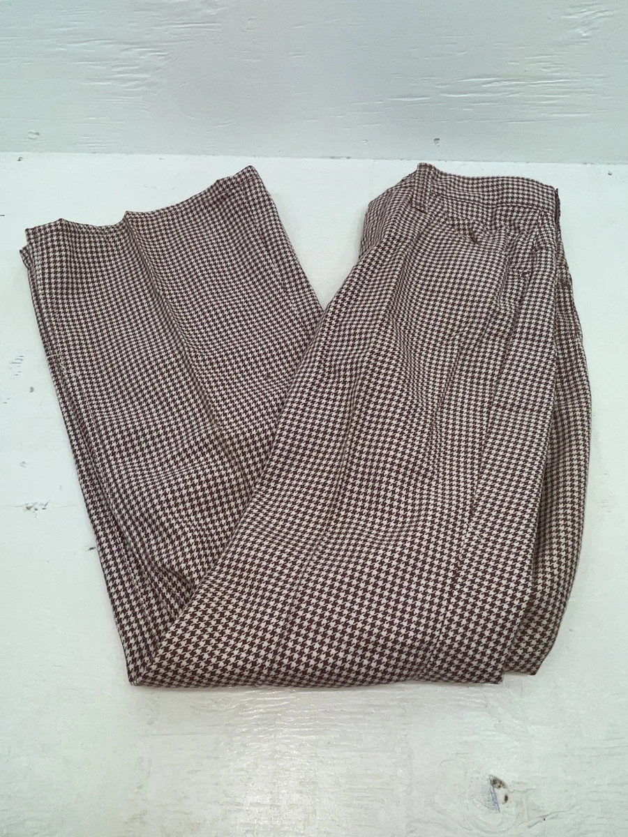 70s vintage check poly pants ポリパンツ Polyester White 1970s Vintage Pants for Men for sale | eBay