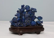 Chinese lapis lazuli carving